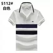 best lacoste t-shirt cheap polo coton stretch color blanc